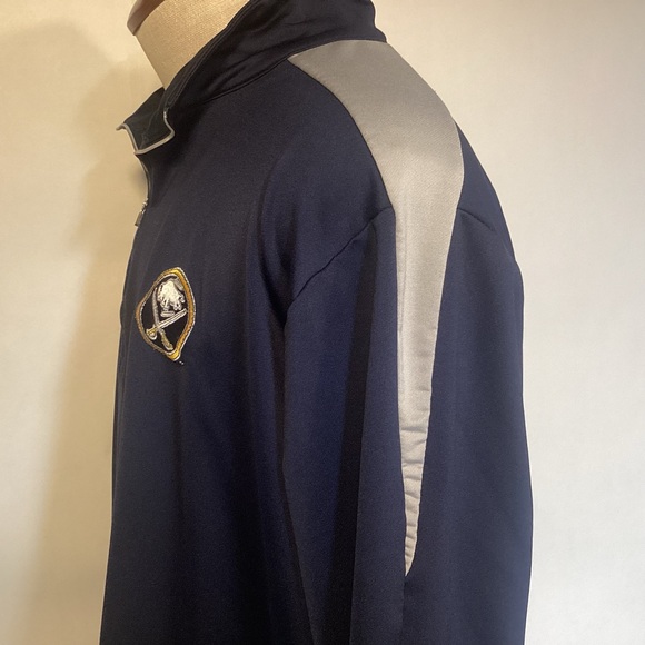 Antigua Buffalo Sabers 1/4 zip pull Men’s size XXL - Picture 8 of 14